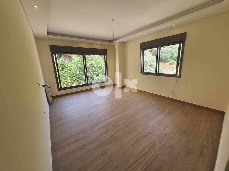 240m2 apartment + mountain view for rent in Rihaniyeh / Yarze / Baabda 7