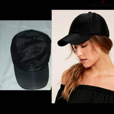 satin cap hat