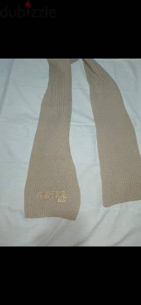 wool scarf G star beige in gift paper bag  1=7$ or 3=15$ 1