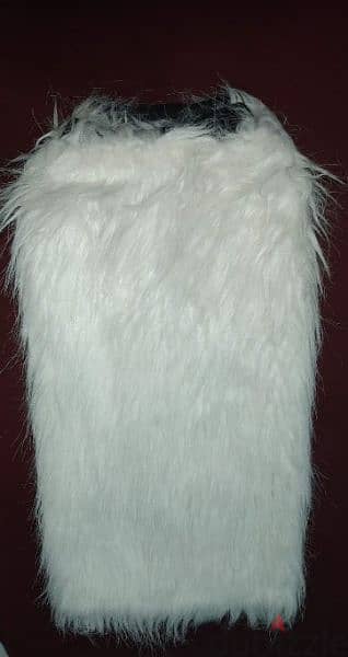 white leg cover all fur 5