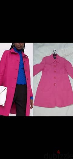 coat fushia colour s to xxL terke