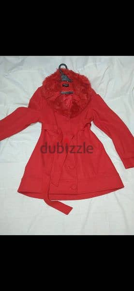 red coat removable fur s to xxL 4