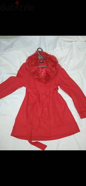 red coat removable fur s to xxL 6