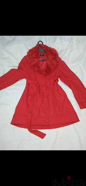 red coat removable fur s to xxL 7