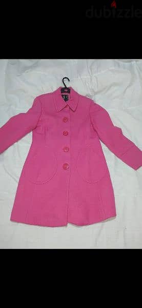 coat with collar hot pink s to xxL 4