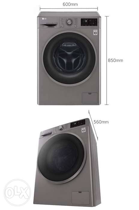 LG washing +dryer  غسالة مع نشافة machine 2 in 1 1