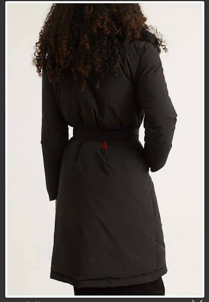 black trenchcoat with big fur s to xxxL 1