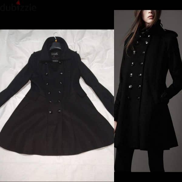 coat black made in Italy s to xxL 0