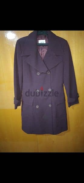 burgundy dark coat s to xxxL 2