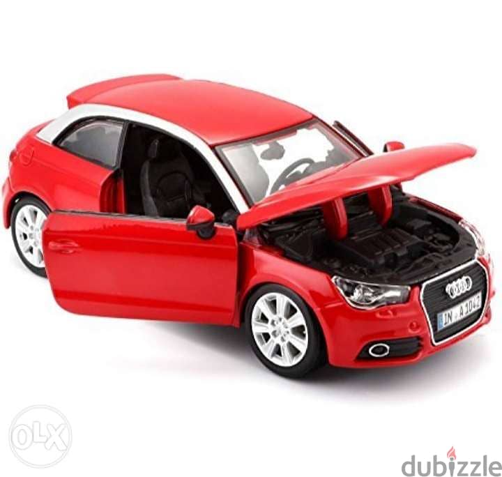 Audi A1 diecast car model 1:24 2