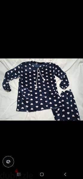 navy moher pyjama hearts print s to xxL 3