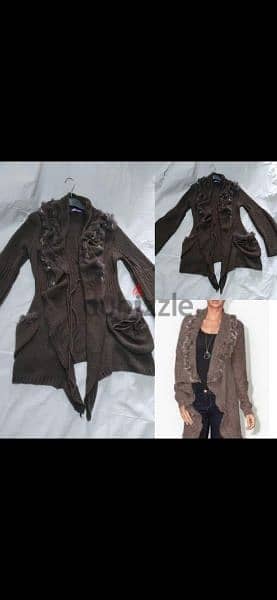 jacket souf tawile trimed fur s to xxL