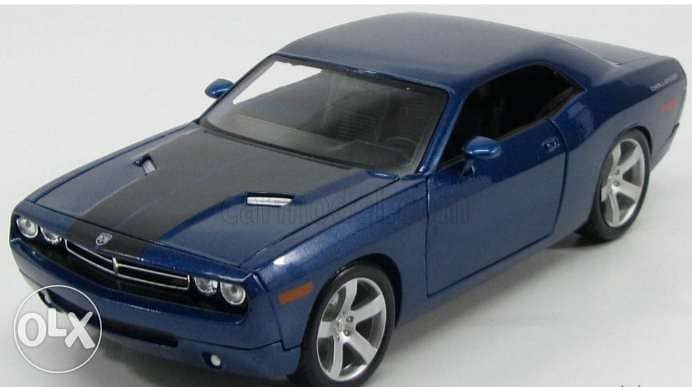 Dodge Challenger diecast car model 1:18 0