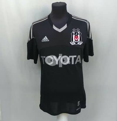 Original "Beşiktaş" 2013/14 Black Adidas (110 Yrs) Jersey Size Men Med