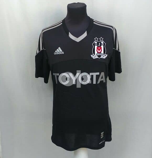 Original "Beşiktaş" 2013/14 Black Adidas (110 Yrs) Jersey Size Men Med 0