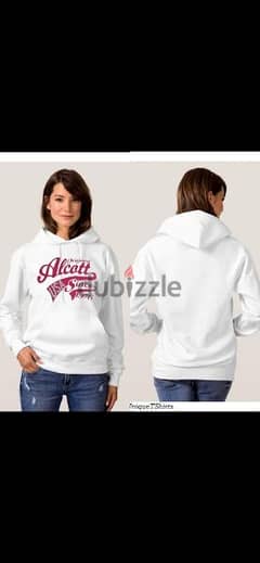 hoodie white pink design s to xxL 0