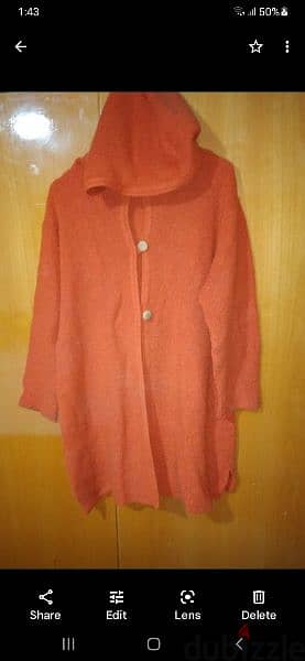 orange dark long sweater s to xxL 3