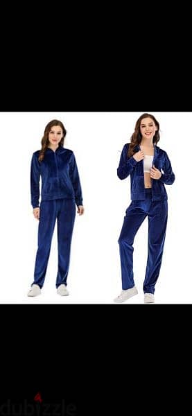 navy jogging set velvet s to xxL