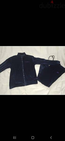 navy jogging set velvet s to xxL 4