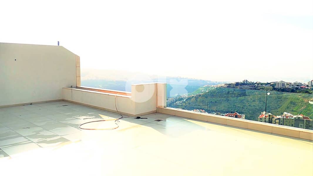 Duplex in Monte Verde, Metn with Panoramic Mountain and Sea View 0