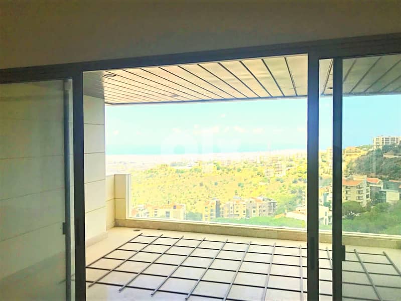 Duplex in Monte Verde, Metn with Panoramic Mountain and Sea View 2