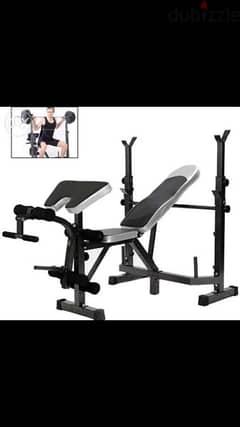 bench adjustable new in box with legs biceps and more 70/443573 RODGE 0