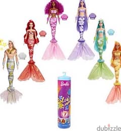 Barbie Color Reveal Mermaid Doll with 7 Unboxing Surprises