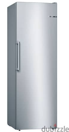 BOSCH Serie 4 GSN33VLEP Tall Freezer - Inox 0