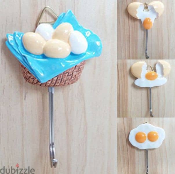 Beautiful strong eggs hooks hangers 4