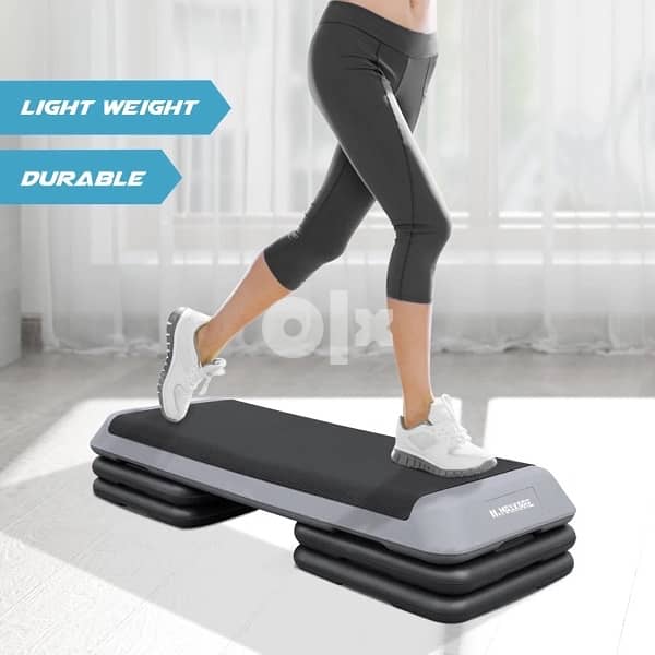 110Cm 4 Risers Aerobic Exercise Step Stepper 1