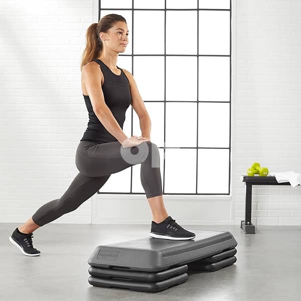 110Cm 4 Risers Aerobic Exercise Step Stepper 3