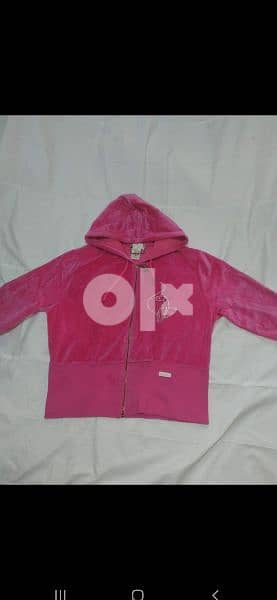 velvet pink hoodie jacket s to xxL baby phat 4