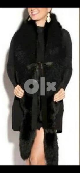 fur scarf look alike big size terke