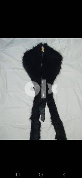 fur scarf look alike big size terke 1