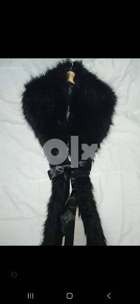 fur scarf look alike big size terke 2