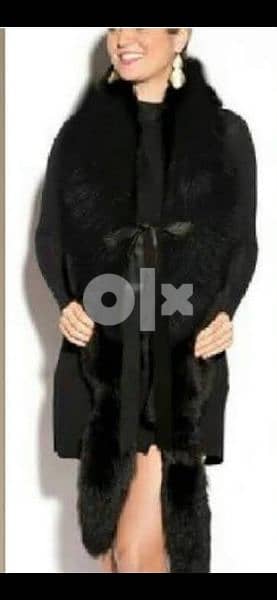 fur scarf look alike big size terke 5