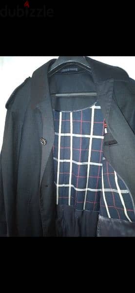 coat paded trenchcoat for men size L to xxxL 3