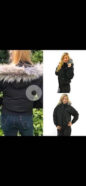 women jacket hooded fur s to xxL terke 1