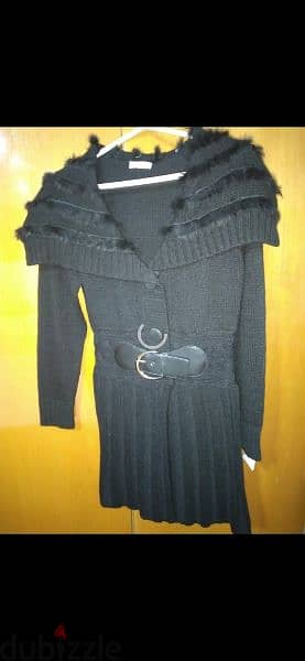 women sweater jacket with belt s to xxL terke 6