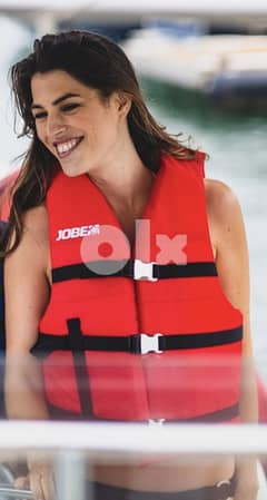 Pack of 4 - Universal lifevests Jobe Safety Boating Rent Yatch Jetski 0