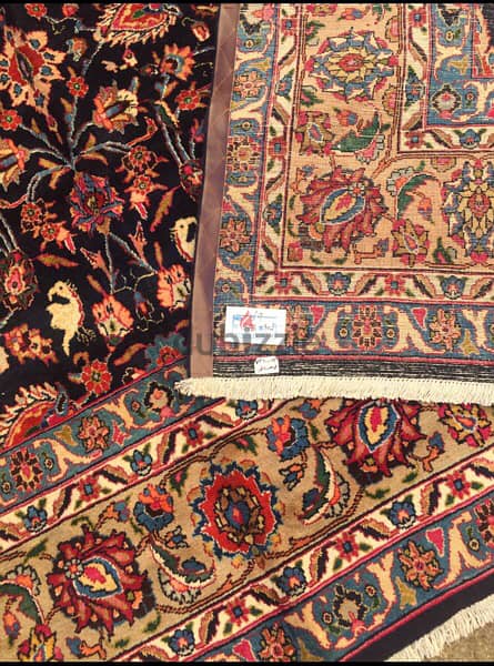 سجاد عجمي. 378/302. Persian Carpet. Hand made. Tapis 2