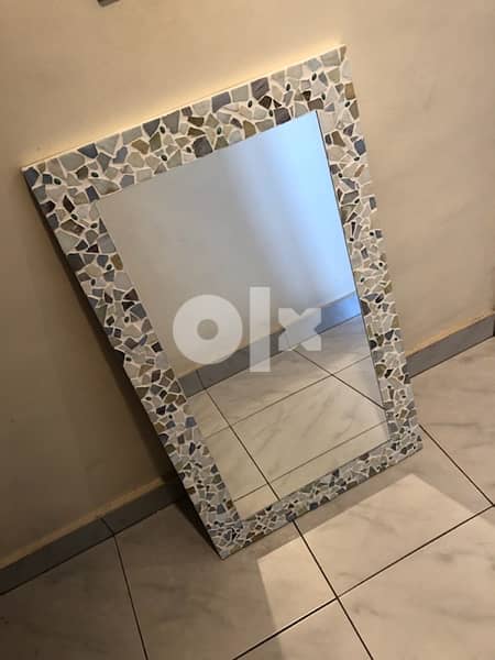 Handmade mosaic mirror. Can customize any color and design 1