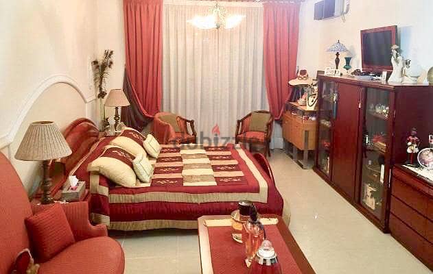 Furnished 2 master bedrooms apartment + garden for rent in Jamhour 7