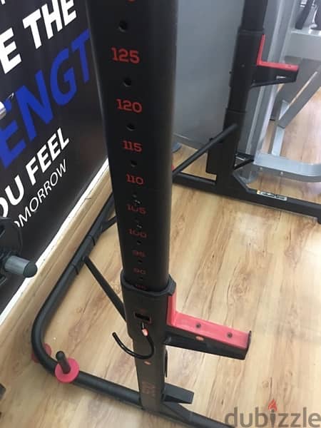 squat and bench rack Domyos like new heavy duty 70/443573 RODGE 1