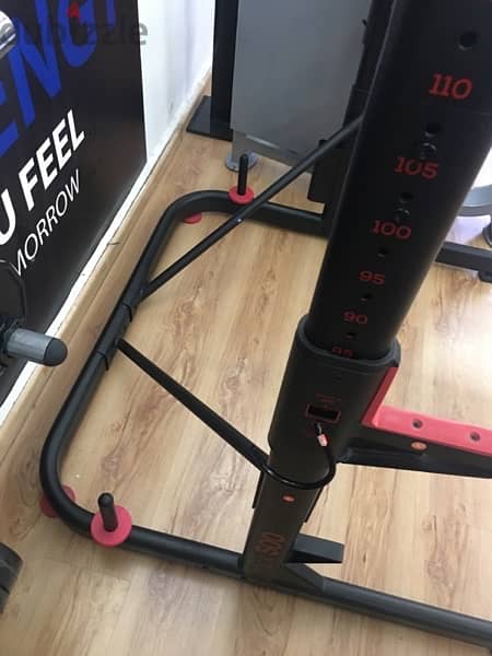 squat and bench rack Domyos like new heavy duty 70/443573 RODGE 2