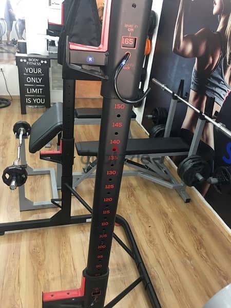 squat and bench rack Domyos like new heavy duty 70/443573 RODGE 3