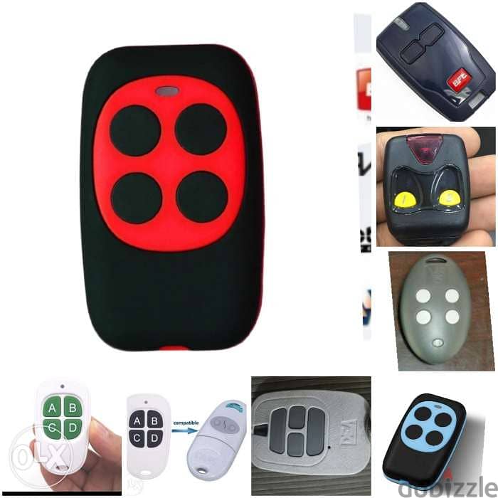 Remote controller 433mhz for carage door parking ريموت باب كراج 1