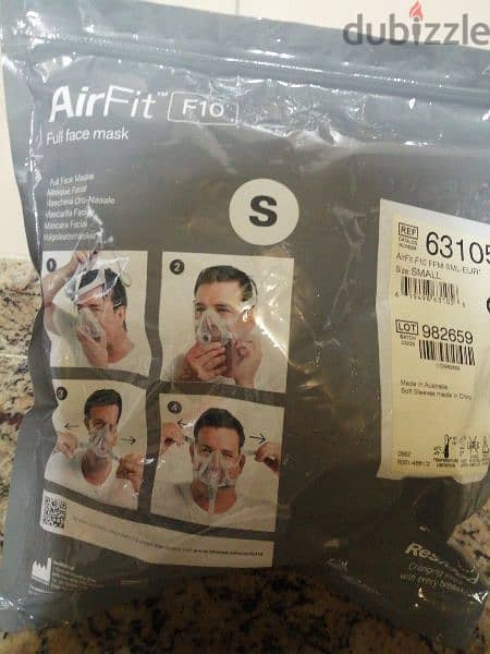face mask RESMED airfit F10 S 2