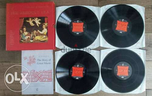 Story Of Great Music, The Baroque Era - 4 x Classical Vinyl LP Box Set 1