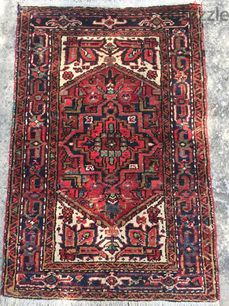 سجاد عجمي. Persian Carpet. Hand made. Antique 7